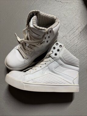 Pastry White High-Top Kids Sneakers